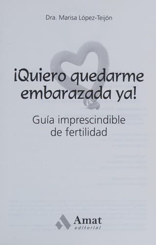 Portada de ¡Quiero quedarme embarazada ya!