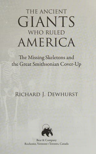Portada de The ancient giants who ruled America