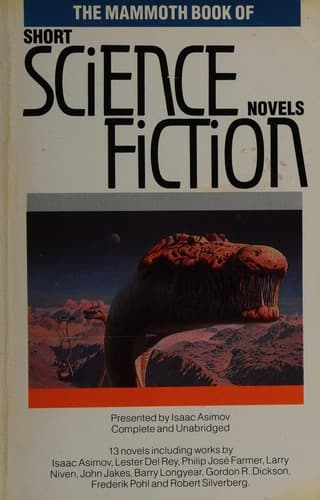 Portada de The Mammoth book of short science fiction novels