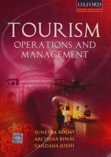 Portada de Tourism Operations and Management