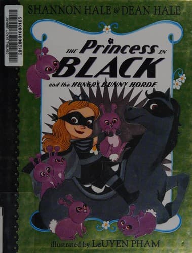 Portada de The Princess in Black and the hungry bunny horde