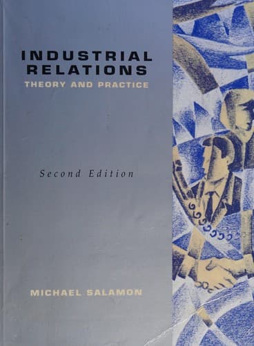 Portada de Industrial Relations