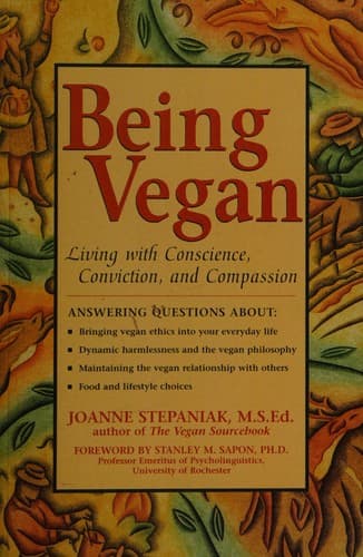 Portada de Being vegan
