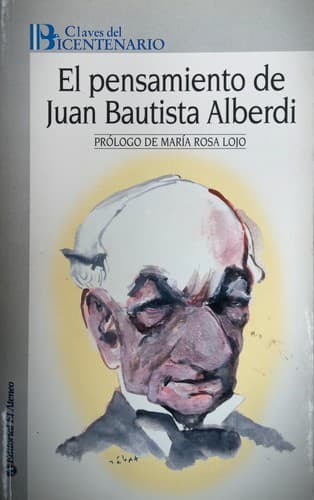 Portada de El pensamiento de Juan Bautista Alberdi