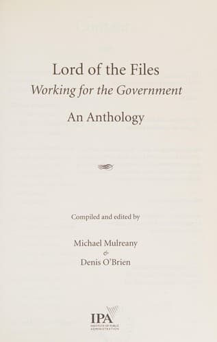 Portada de Lord of the files