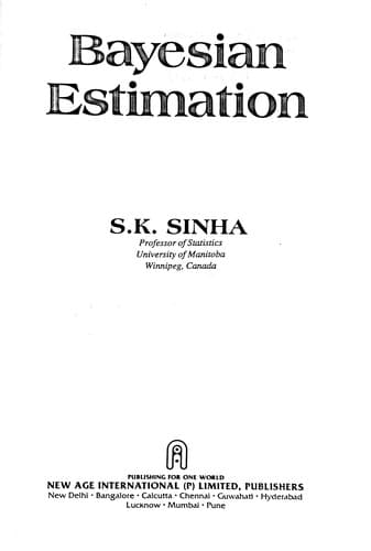 Portada de Bayesian Estimation