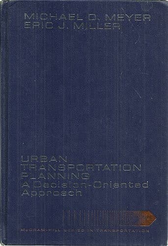 Portada de Urban transportation planning
