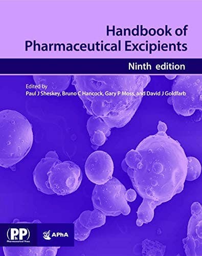 Portada de Handbook of Pharmaceutical Excipients