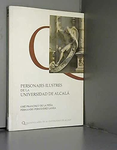 Portada de Personajes ilustres de la Universidad de Alcalá