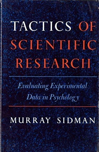 Portada de Tactics of Scientific Research