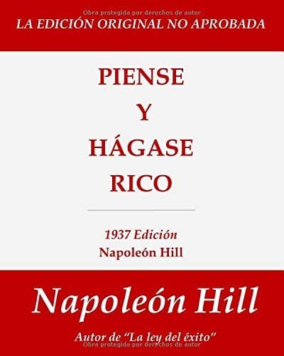 Portada de Piense y Hágase Rico