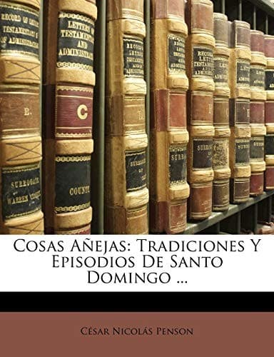 Portada de Cosas añejas