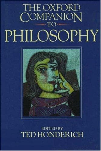 Portada de The Oxford companion to philosophy