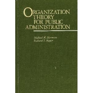 Portada de Organization theory for public administration