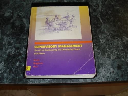 Portada de Supervisory management