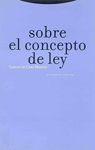 Portada de Sobre El Concepto de Ley