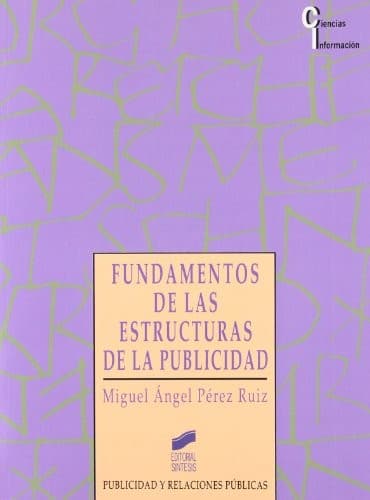 Portada de Fundamentos de Las Estructuras de La Publicidad