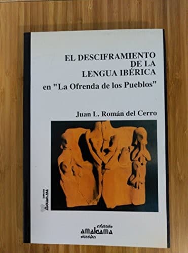 Portada de El desciframiento de la lengua ibérica en "La Ofrenda de los Pueblos"