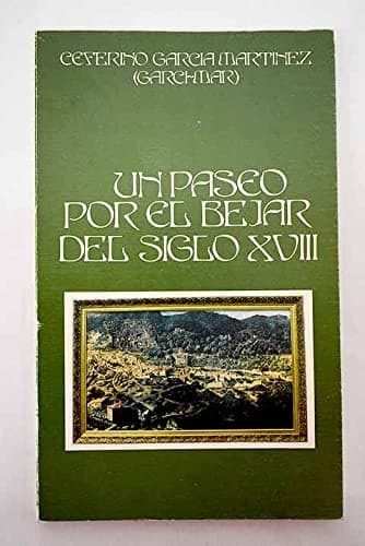 Portada de Un paseo por el Béjar del siglo XVIII