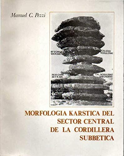 Portada de Morfología karstica del sector central de la Cordillera Subbética