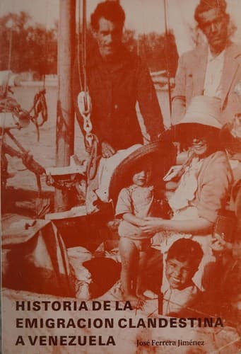 Portada de Historia de la emigración clandestina a Venezuela