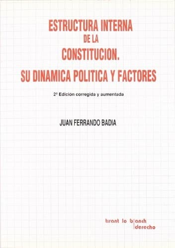 Portada de Estructura interna de la Constitución