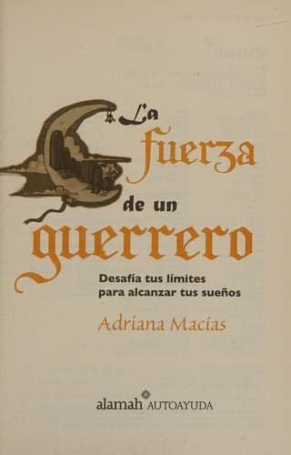 Portada de La fuerza de un guerrero