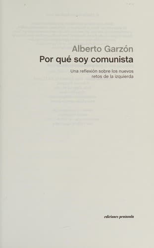 Portada de Por qué soy comunista