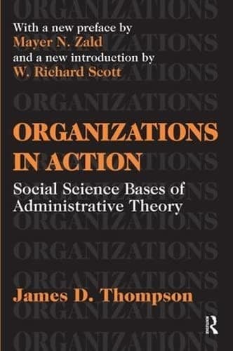 Portada de Organizations in Action