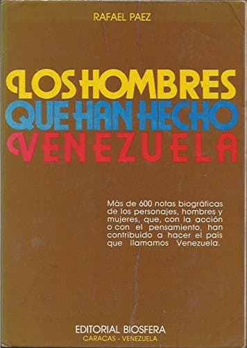 Portada de Los hombres que han hecho Venezuela