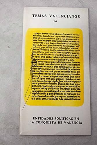 Portada de Entidades políticas en la conquista de Valencia
