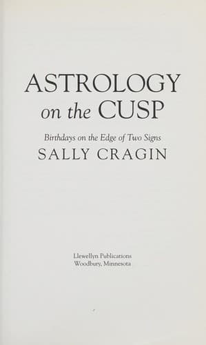 Portada de Astrology on the cusp