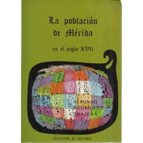 Portada de La población de Mérida en el siglo XVII