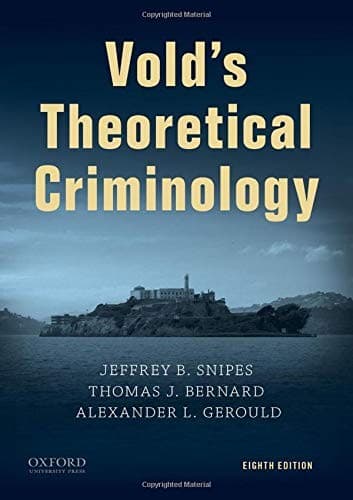 Portada de Vold's Theoretical Criminology
