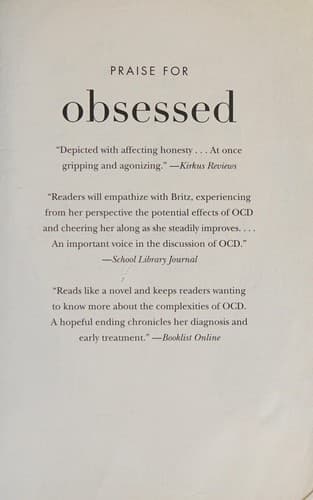 Portada de Obsessed
