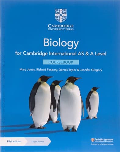 Portada de Cambridge International AS and a Level Biology Coursebook with Digital Access (2 Years)