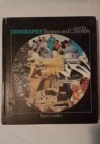 Portada de Geography, regions and concepts