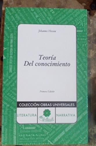 Portada de Teoria del Conocimiento