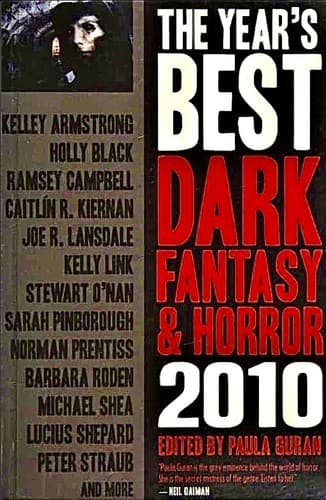 Portada de The Year's Best Dark Fantasy & Horror 2010