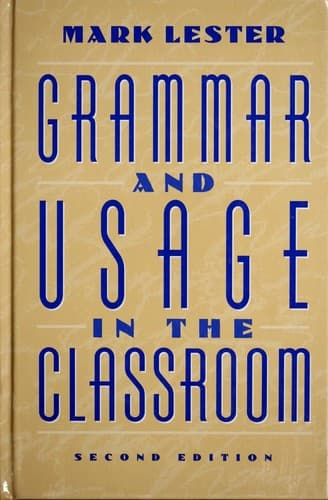 Portada de Grammar and usage in the classroom