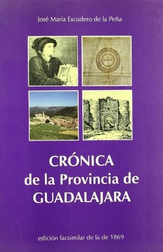 Portada de Cr�nica de la provincia de Guadalajara