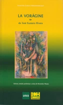 Portada de La Vorágine de José Eustasio Rivera