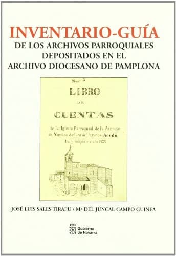 Portada de Inventario-guía de los archivos parroquiales depositados en el Archivo Diocesano de Pamplona