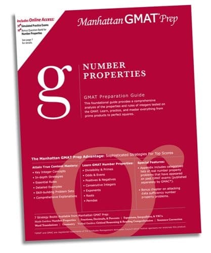 Portada de Manhattan GMAT Prep.