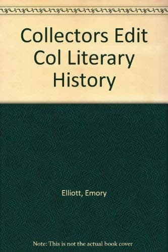 Portada de Columbia Literary History of the United States