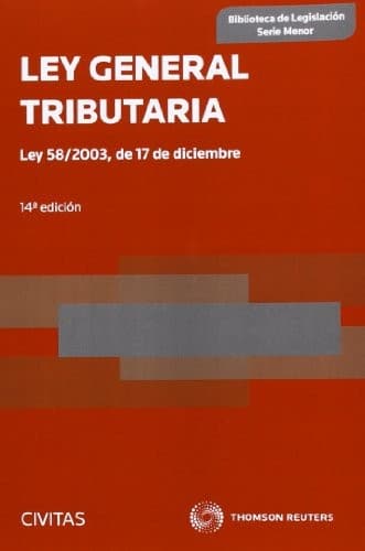 Portada de Ley general tributaria