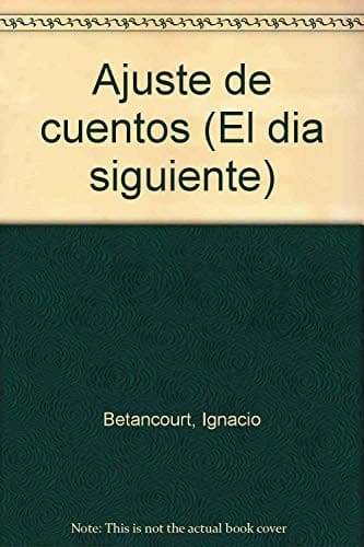 Portada de Ajuste de cuentos