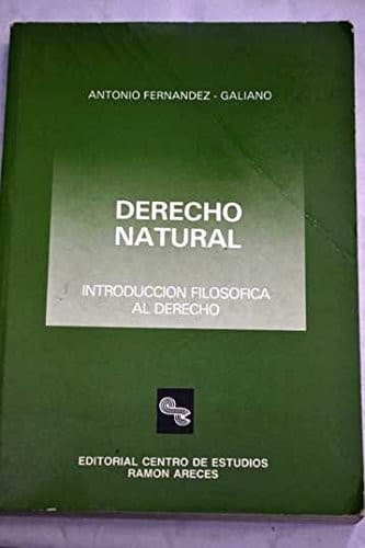 Portada de Derecho natural
