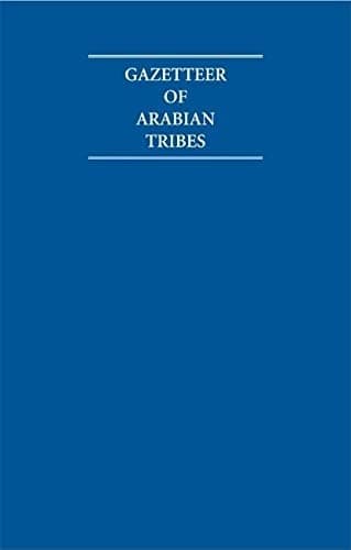 Portada de Gazetteer of Arabian tribes