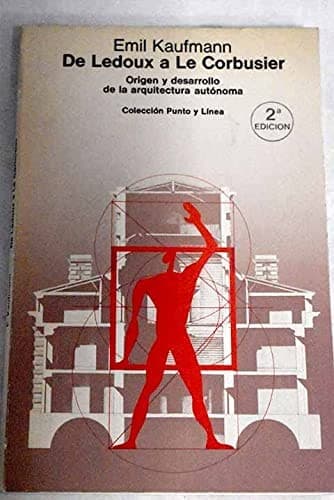 Portada de De Ledoux a Le Corbusier